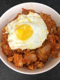 I韓式泡菜炒飯 的食譜成品照片
