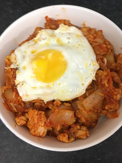 I韓式泡菜炒飯 的食譜成品照片