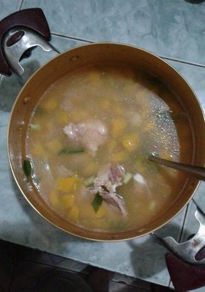 Hình của món Canh bí sườn non.