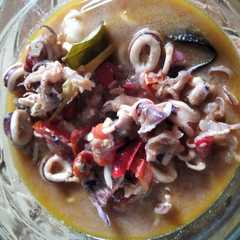 A picture of Tumis Cumi Basah.