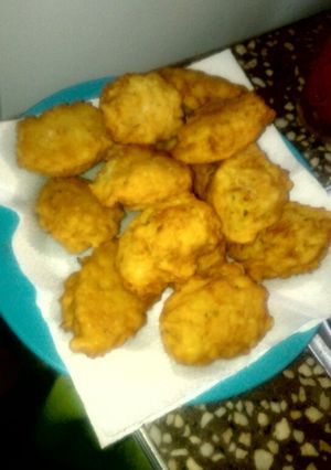 Una foto de Croquetas de arroz muy fácil..