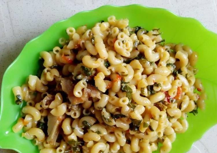 Simple Way to Make Favorite Fried macaroni