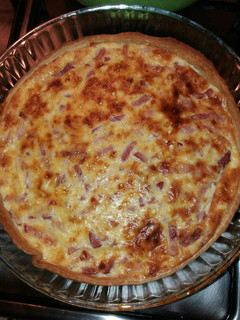 Una foto de Quiche baicon