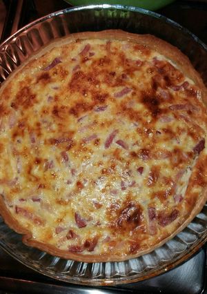 Una foto de Quiche baicon