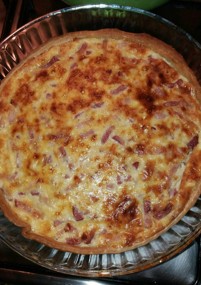Una foto de Quiche baicon