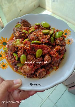 Foto resep Sambel ati ampela pete