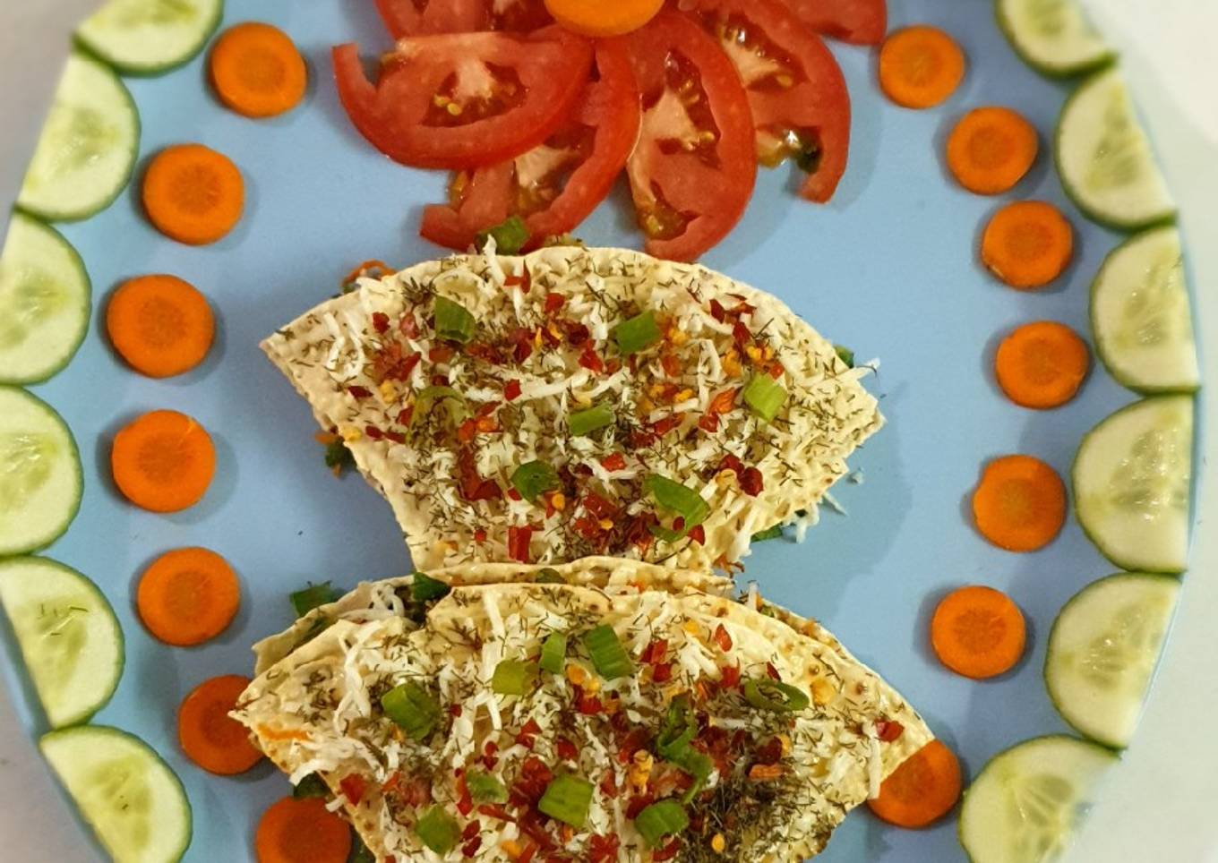 Sandwich Masala Papad