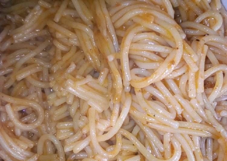 Jollof spaghetti đ