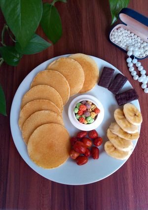 عکسی از دستور پنکیک ساده