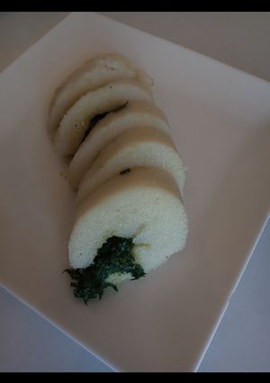 A picture of Stuffed ugali.
