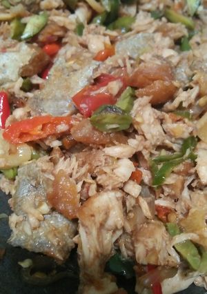Foto resep Tuna oseng pedas