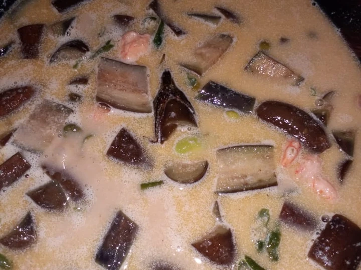 Langkah Gampang Membuat Resep Gulai touco terung udang padang yang Sempurna Anti Ribet, Uenak Banget