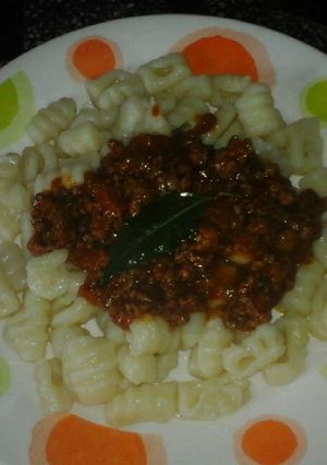 A picture of Flour and Milk Gnocchi.