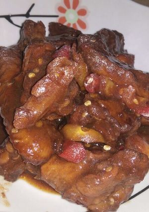 Foto resep Sayap ayam asam manis