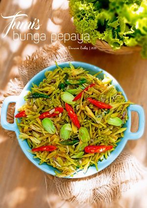 Foto resep Tumis Bunga Pepaya