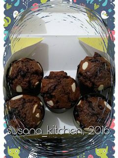 Foto resep Muffin Coklat Super Nyoklat