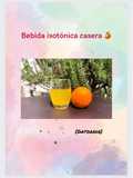 Bebida isotónica casera