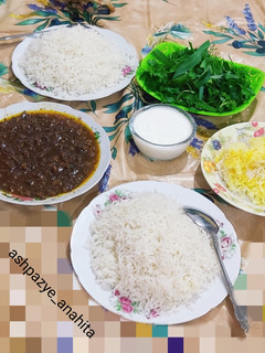 عکسی از دستور 🍲خورشت فسنجان با سینه مرغ🍗