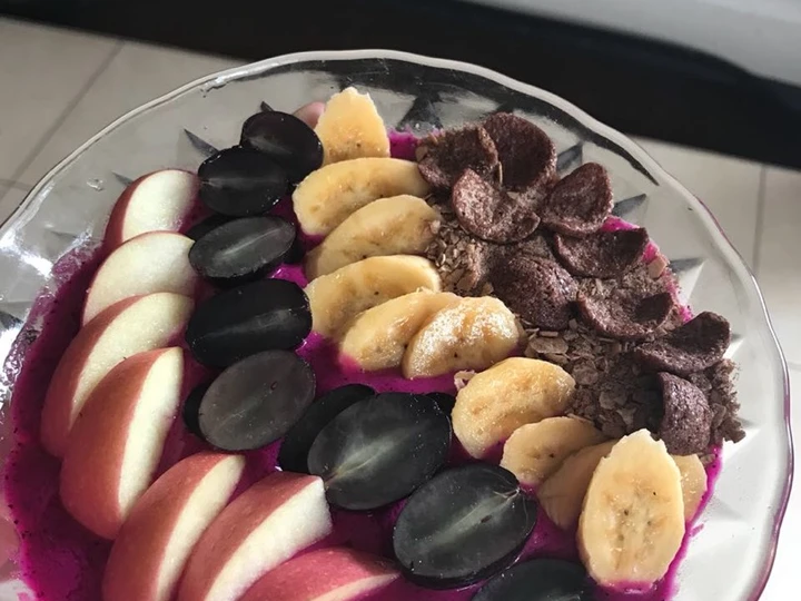 Cara Simple Menyiapkan Resep  Buah Naga Smoothie yang Bisa Manjain Lidah, Enak Banget