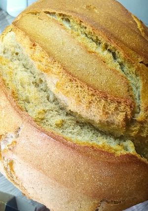 Rozsos-tönkölyös kovászos kenyerem recept fotója
