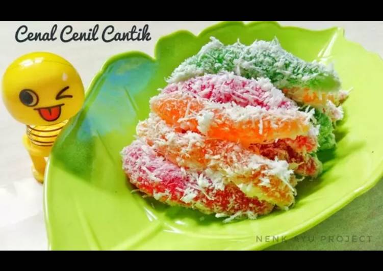 resep cara bikin 03. Cenil Kanji