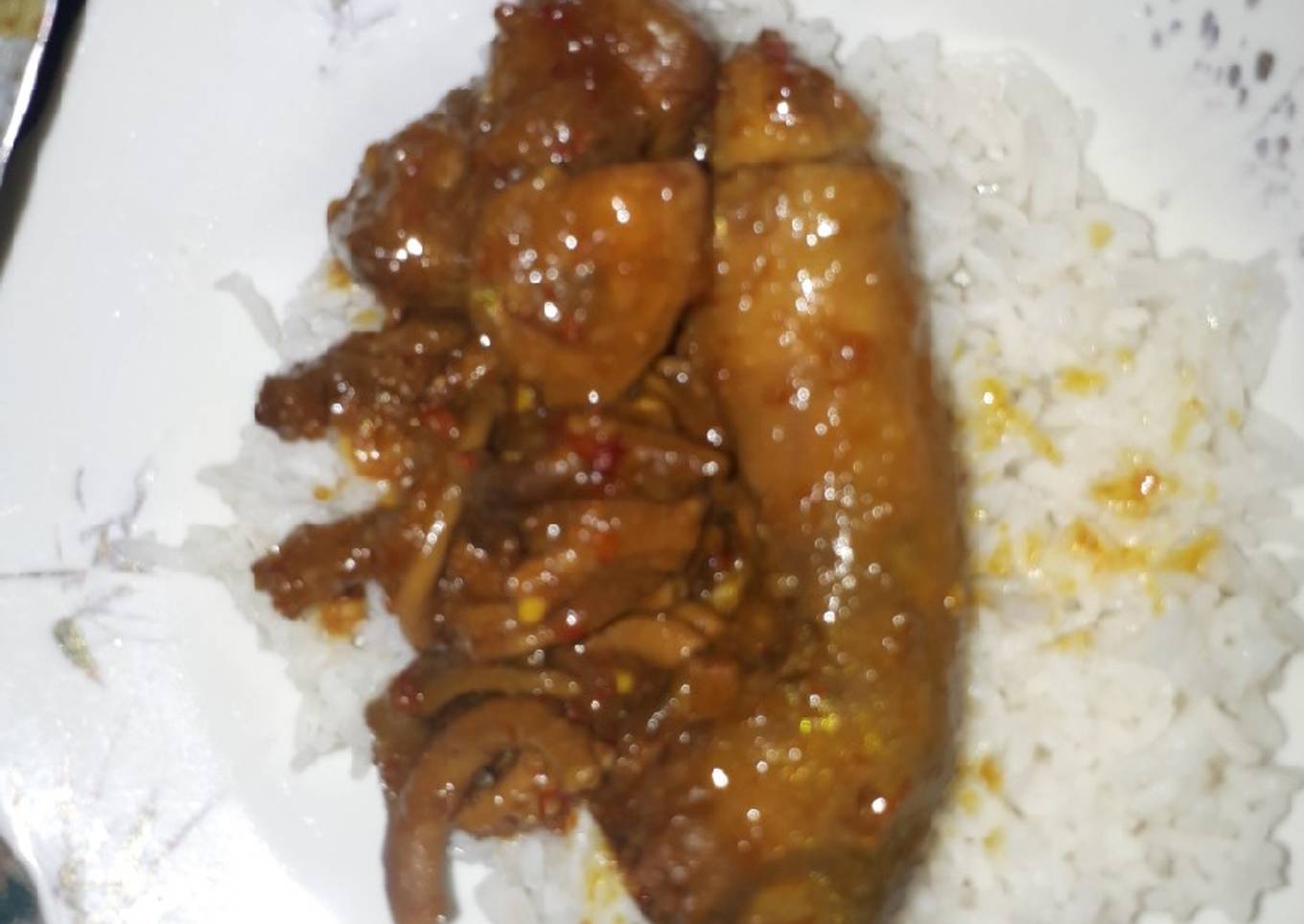 61. Kepala, usus brutu bumbu merah