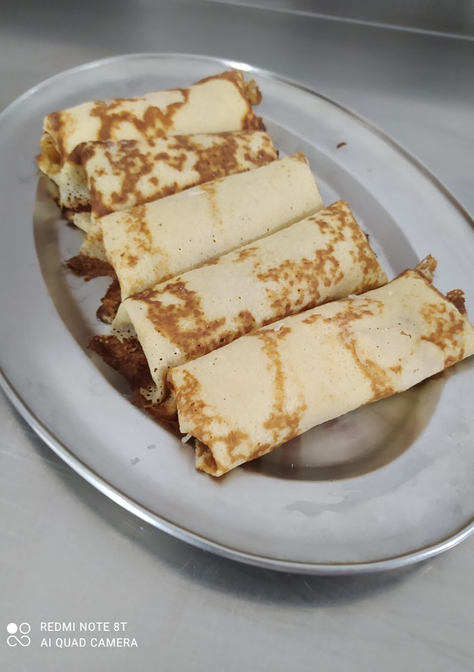 Una foto de Crepes de pollo
