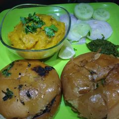 Paav bhaji A picture of Paav bhaji.