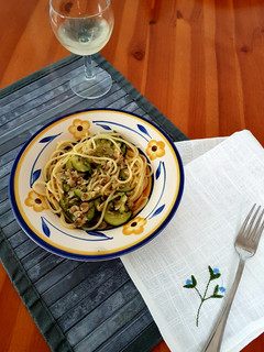 Foto di Spaghetti alle vongole e zucchine