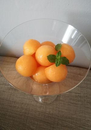 Foto principal de Globo de melón al vino rancio