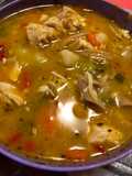 Minestrone de Pollo (sopa italiana de verduras)