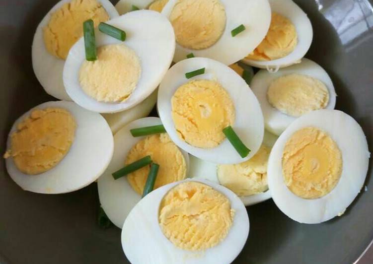 Recipe of Homemade Hard Boiled Eggs