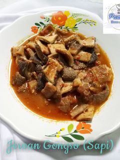 Foto resep Jeroan Gongso (Sapi)