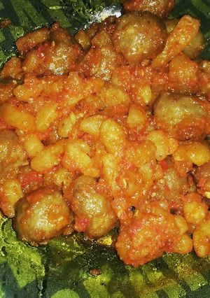 Foto resep Sambal goreng bakso