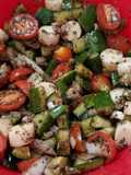 My Cucumber Caprese Salad