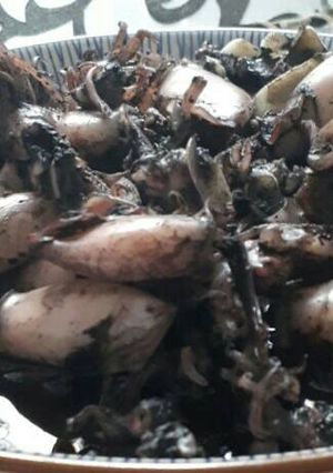 Foto resep Cumi masak hitam/nus