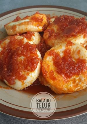 Foto resep Balado telur ceplok