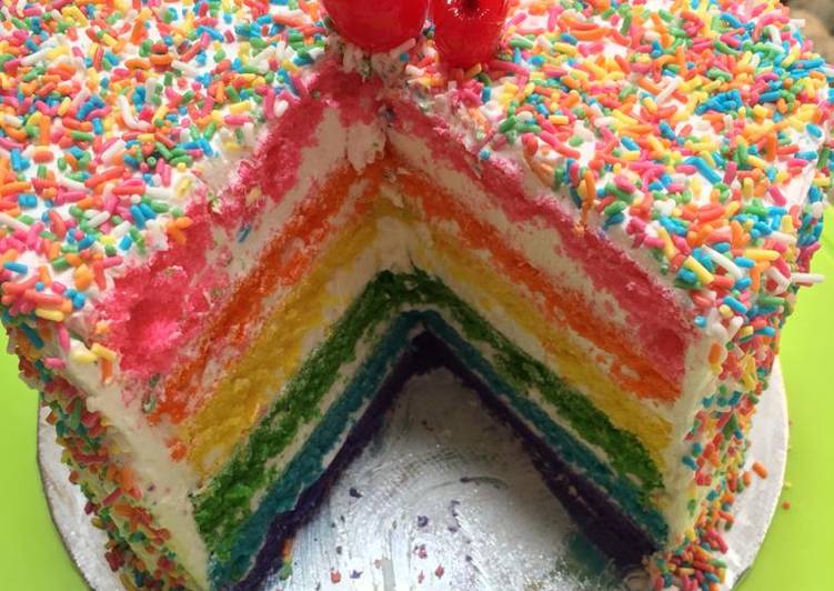 Rainbow Cake