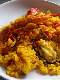 Una foto de Arroz con Marisco