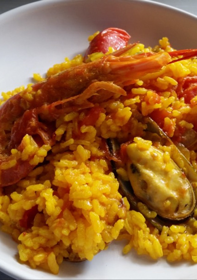 Una foto de Arroz con Marisco