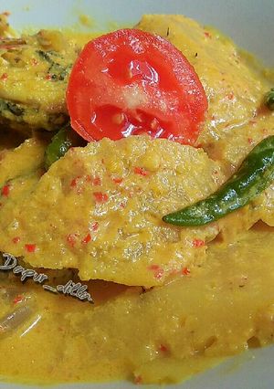 Foto resep Gulai mujair + nenas khas minang