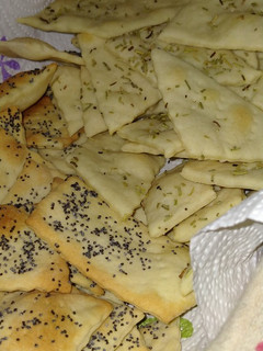 Foto di Crackers con esubero di lievito madre