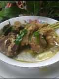 Soto Babat Balungan Jantung Daging Sapi Kurban ala Bejo