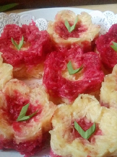 Foto resep Sawut singkong merah putih