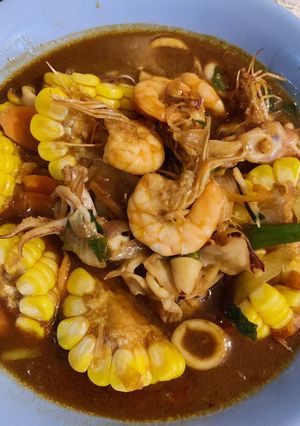 Foto resep Udang Cumi Saus Tiram ala Resto Seafood