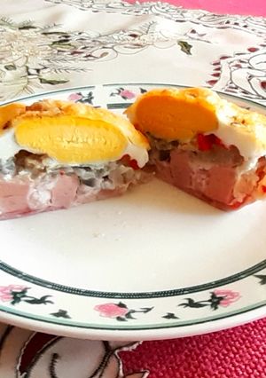 Tojás muffin recept fotója