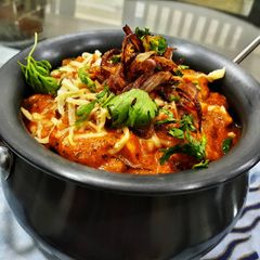 A picture of Vegetables and Paneer Masala.