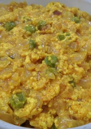 A picture of Paneer bhurji.