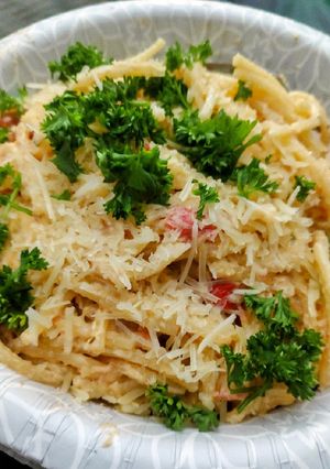 A picture of Feta Pasta.
