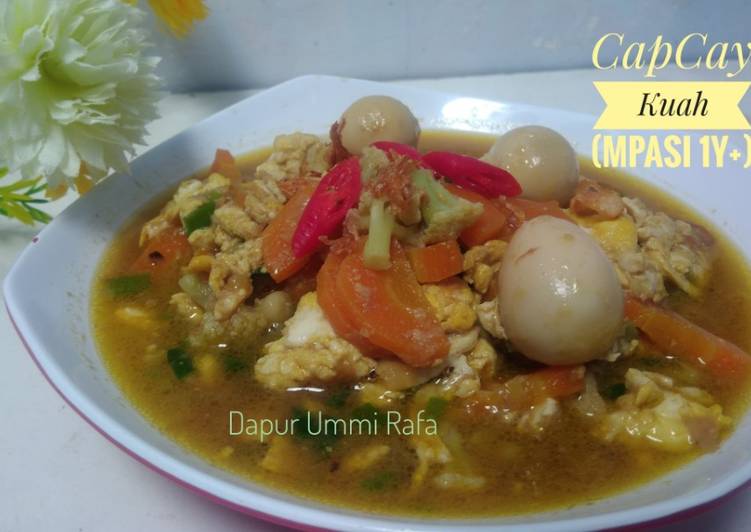 Bagaimana Membuat CapCay Kuah (Mpasi 1y+) Anti Gagal